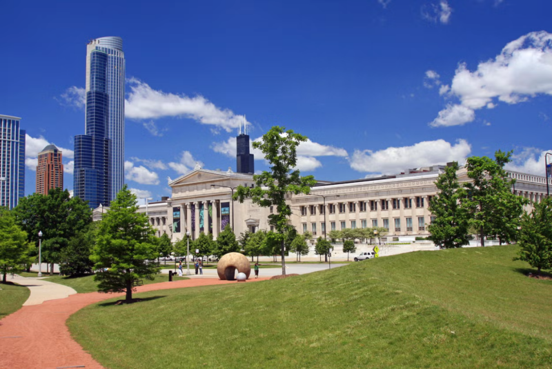 Tour de ônibus panorâmico na cidade de Chicago